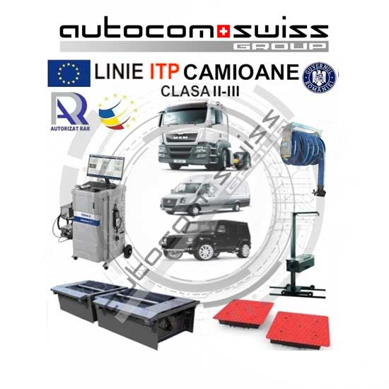Linie ITP Camioane clasa II - III | Autocom Romania