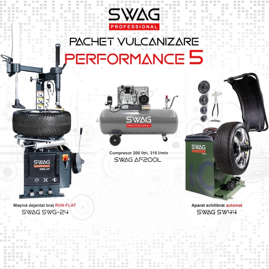 Pachet vulcanizare 24 inch SWAG PERFORMANCE 5 | Autocom Romania